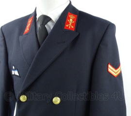 KM Marine Korps Adelborsten uniform jas en broek met parawing - Korporaal-Adelborst - maat 51 3/4 - origineel