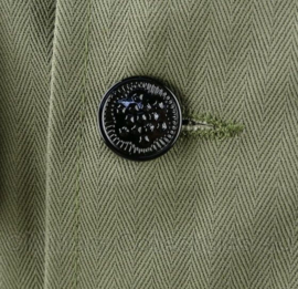 HBT jacket Herringbone Twill Jacket Men - replica wo2 - OD green No.3 - Small of XL