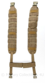 Defensie en Korps Mariniers Coyote Profile Equipment MOLLE schouderbanden - 71 x 24,5 cm - origineel
