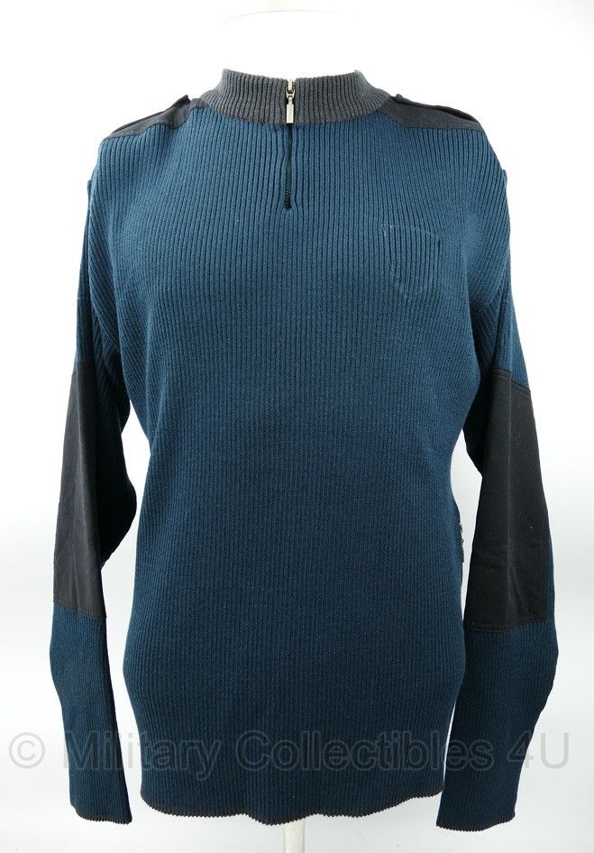 Douane sweater - speciaal model met ritsen bij het holster  - maat large - licht gedragen - origineel