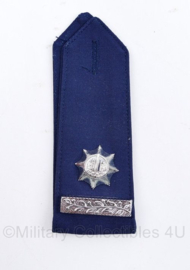 Gemeentepolitie epaulet Hoge rang  - Rang Hoofdinspecteur ambtenaar 2e klasse - 1 enkele epaulet - origineel