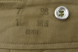 WO2 Duitse M43 Keilhose feldgrau - maat Large - replica