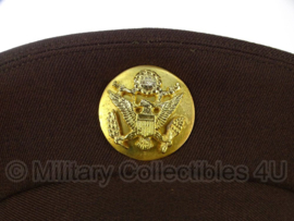 US Enlisted manschappen visor cap groen voor class A uniform - beste kwaliteit - 59 tm. 61 cm.