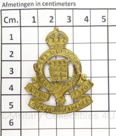 WO2 Canadees baret of pet insigne Royal Canadian Ordnance Corps - afmeting 4 x 5 cm - origineel