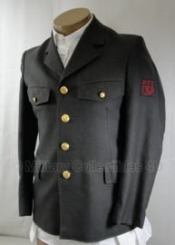PTT uniform jas  donkerblauw - maat 50 - model 1964 tot 1981 - origineel
