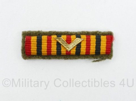 Belgische leger ABL  medaille balk - 4 x 1,5 cm - origineel
