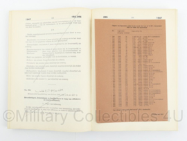 Recueil militair en legerorders tweede deel 1941-1948 - 7e beknopte uitgave - bijgewerkt tot en met legerorde 1950 - origineel