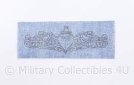 USN US Navy borst insigne voor op het overhemd - 8 x 3 cm - origineel