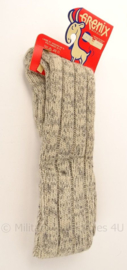 Franse MAKALU sokken 80% angorawol - 70 cm. lang - maat 35 / 36 - nieuw, maar origineel
