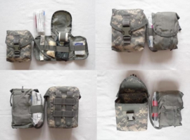 US Army Molle II ACU camo Pouch IFAK Individual MET IFAK  inleg - origineel