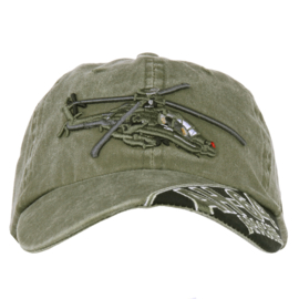 Klu Baseball cap AH-64 Apache Green