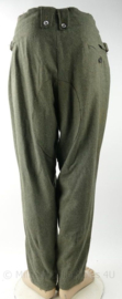 WO2 Duitse M43 Keilhose feldgrau - maat Large - replica