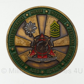 US Army Spearhead of logisitics 484th Transportation Battalion (MC) Coin - origineel