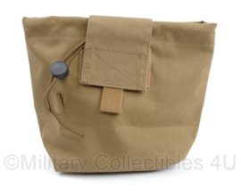 Defensie Droppouch Dumppouch Coyote Tan - 18 x 14 x 20 cm - NIEUW - origineel