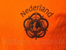 T shirt Netherlands Delegation CISM Sport - maat Large - nieuw in verpakking - origineel