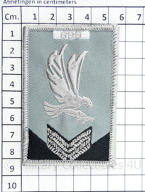 KMAR Koninklijke Marechaussee BPB GBB Brigade Politie & Beveiliging Gewapende Beveiliging Burgerluchtvaart embleem - met klittenband - 8,5 x 5 cm