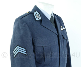KL luchtmacht DT uniform set met trui, overhemd en stropdas met MA kraakspiegel en parawing - maat 48 - Origineel