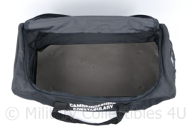 Zwarte sporttas goederen tas Britse Politie Cambridgeshire Constabulary   - 65 x 30 x 30 cm - origineel