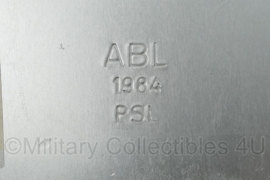 ABL Belgische leger veldfles beker 1964 aluminium - WO2 US model - origineel
