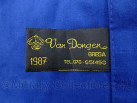 Nederlands leger halsdoek  NSSQ Netherlands Signal Squadron  - blauw - origineel