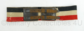 WO1 Duitse paradekoppel 3 kleurig - totaal 107 cm - gedragen - origineel