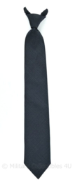 Kmar en Nederlandse Politie gemeentepolitie stropdas zwart met clip  - maker Micro - 50 x 8 cm - origineel