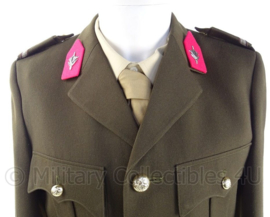KL Koninklijke Landmacht DT jasje met rang "Wachtmeester" - "Militaire administratie" - 1982 - maat 49 - origineel
