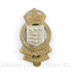 Wo2 Britse cap badge Royal Army ORDNANCE Corps Cap badge - 4,5 x 2,5 cm - origineel