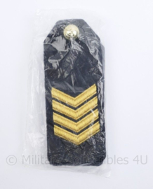 Korps Mariniers epauletten - rang  Sergeant Majoor - nieuw in de verpakking -  origineel