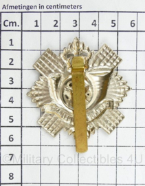 WO2 Canadese Highland Light Infantry Of Canada cap badge - Queens Crown - 6 x 5,5 cm - origineel