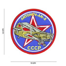 Embleem stof CCCP ANTONOV - 10 x 10 cm
