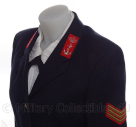 KM Koninklijke Marine Dames "adelborsten" uniform jas - rang "sergeant adelborst" - maat 38 - origineel