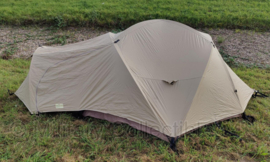 US Army 3 persoons  Eureka LEWS Lightweight Extreme Weather Tent met TAN (khaki) EN WHITE fly Sheet  origineel