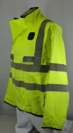 Britse Traffic Police politie jas geel reflecterend - Traffic Warden - maat XXL Tall - origineel -