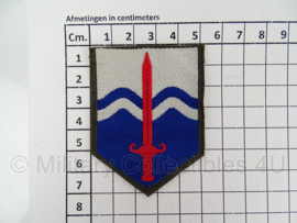 KL DT embleem "nationaal Territoriaal Commando" - gevouwen - voor 2000 - origineel