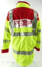 Britse Staffordshire Fire & Rescue Service parka - maat XS en Medium - nieuw - origineel