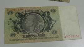 Reichsmark Briefgeld WO2 - 50 RM