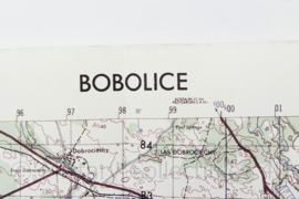 USA Defence mapping agency stafkaart Poland Bobolice M753 2525I - 1 : 50.000 - 74 x 58 cm - origineel