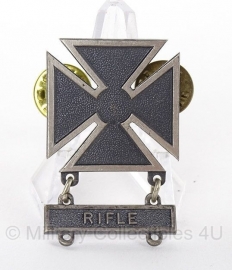 Military Rifle Training Award Cross Badge Pin - origineel WO2