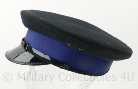 Britse Politie pet met blauwe band - maat 55, 58 en 59 - origineel