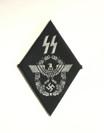 WO2 Duits Waffen SS Polizei arm embleem BEVO - replica