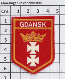 Pools embleem stadswapen Gdansk PRL-periode - 6 x 4½ - origineel