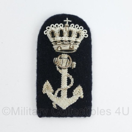 Koninklijke Marine pet insigne - 7,5 x 4 cm -  origineel