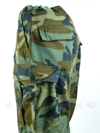 Korps Mariniers BDU trouser Woodland Jungle camo - maat Medium-Long - gedragen - origineel