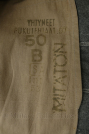 Finse leger M36 tunic met broek - maat 50 - gedragen - origineel
