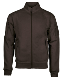 Tactical Sweatshirt met klittenband - BLACK