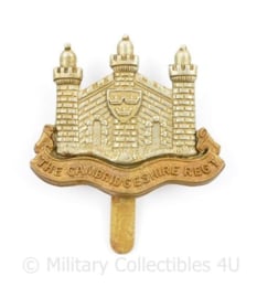 WW2 british cap badge The Cambridgeshire Regiment - 5 x 4,5 cm -  origineel