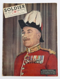 The British Army Magazine Soldier Vol.9 No 2 April 1953 -  Afkomstig uit de Nederlandse MVO bibliotheek - 30 x 22 cm - origineel