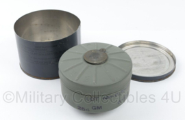 US Army gasmasker M11 filter in blik Cannister M11 - ongebruikt - origineel