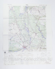 USA Defence mapping agency stafkaart Poland Walcz M753 2524I - 1 : 50.000 - 74 x 58 cm - origineel